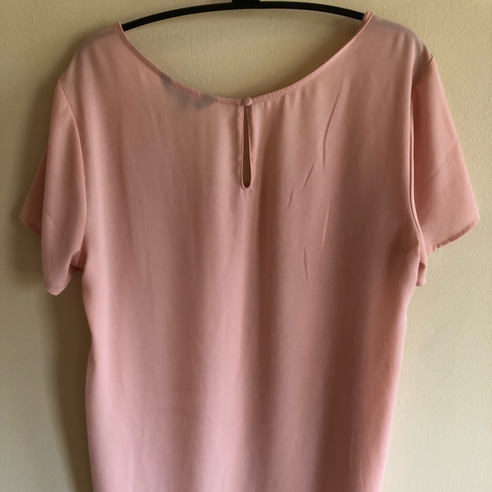Sold ❗️HOST PICK❗️Express pink/coral dress shirt! - Picture 6 of 6